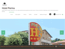 Tablet Screenshot of hotelpierina.it